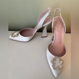 Ted Baker Slingback Heels with Embellishment